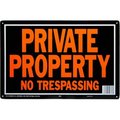 Hy-Ko Hy-Ko Products 848 Sign Private Property 10 x 14 in. Pack Of 12 201459